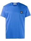 STONE ISLAND T-SHIRT MIT LOGO-PATCH