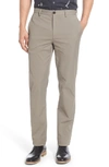 Theory Zaine Slim-fit Cotton-blend Twill Trousers In Sidewalk