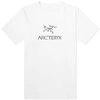 Arc'teryx Arc'word Short Sleeve Logo T-shirt In White
