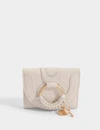 See By Chloé Hana Trifold Wallet In Beige