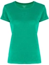 MAJESTIC MAJESTIC FILATURES KNITTED T-SHIRT - GREEN
