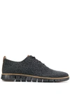 Cole Haan Men's Zerogrand Stitchlite Oxfords In Grey