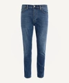 ACNE STUDIOS MENS RIVER MID BLUE STRAIGHT FIT JEANS,000575689