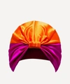 Silke London Silke Hair Wrap The Poppy - Pink And Orange