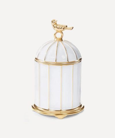 L'objet Birdcage Scented Candle, 380g In White