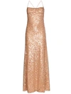 GALVAN WHITELEY SEQUIN EMBELLISHED GOWN