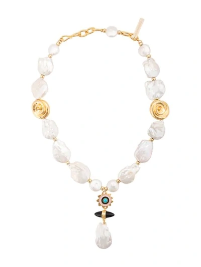 Lizzie Fortunato Jewels Apollo项链 - 白色 In White