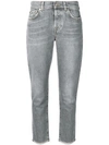 7 FOR ALL MANKIND 7 FOR ALL MANKIND ASHER VINTAGE STRAIGHT-CUT TROUSERS - GREY