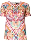 MANISH ARORA PATTERNED EMBROIDERED TOP