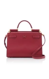 DOLCE & GABBANA Sicily Leather Top Handle Bag,BB6625AV38587124