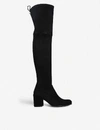 STUART WEITZMAN TIELAND VELVET OVER-THE-KNEE BOOTS,641-10004-7810700209