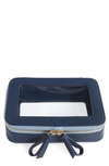 TRUFFLE CLARITY JETSET COSMETICS CASE,011CJSCWHT