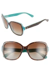 KATE SPADE KARALYNS 56MM POLARIZED SUNGLASSES,KARALYNS