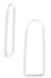 ARGENTO VIVO ARGENTO VIVO GEO ENDLESS HOOP EARRINGS,115884