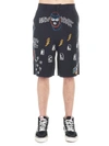 Haculla Nocturnal Woven Cotton Shorts In Black
