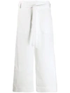 NEHERA PORRI POPLIN WIDE-LEG TROUSERS