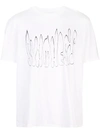 OUR LEGACY CONTRAST PRINT T-SHIRT