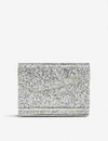 Jimmy Choo Womens Champagne Candy Glittered Clutch In Champagne