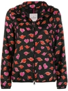 MONCLER LIPS AND HEART PRINT JACKET