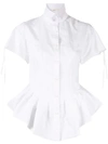 AGANOVICH PEPLUM SHIRT