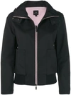 ARMANI EXCHANGE ARMANI EXCHANGE STRUCTURED SPORTS JACKET - BLACK