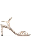 STUART WEITZMAN STUART WEITZMAN STARLA SANDALS - NEUTRALS