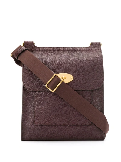 Mulberry Small Antony Shoulder Bag In Brown