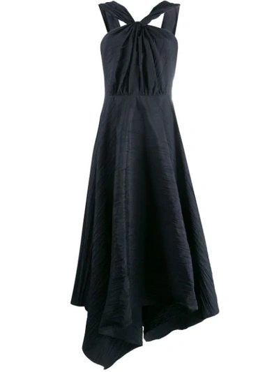 A.w.a.k.e. Mode Andie Knot Front Dress - 黑色 In Black