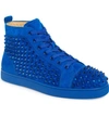 CHRISTIAN LOUBOUTIN LOUIS SPIKES HIGH TOP SNEAKER,3101212