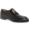CHRISTIAN LOUBOUTIN A MON HOMME EMBOSSED PLAIN TOE DERBY,3190464