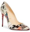CHRISTIAN LOUBOUTIN PIGALLE FOLLIES COLLAGE PUMP,3190006