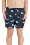 VALENTINO FISH SWIM TRUNKS,SV3UH0285G3