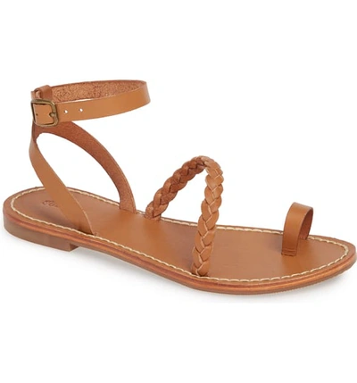 Soludos Madrid Strappy Braided Sandals In Nude