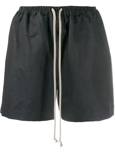 Rick Owens Loose-fit Shorts In Black