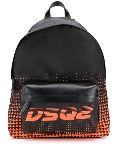 Dsquared2 Logo Backpack - 黑色 In Black