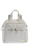 Skip Hop Mainframe Wide Open Diaper Backpack - Grey In Grey