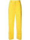 ROCHAS WIDE LEG CROPPED TROUSERS