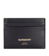 BURBERRY LEATHER HORSEFERRY CARD HOLDER,14858543