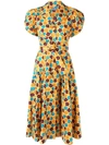 LHD FLORAL PRINT MIDI DRESS