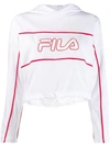 FILA FILA LONG SLEEVED HOODIE - WHITE