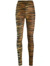 ALEXANDRE VAUTHIER TIGER PRINT LEGGINGS