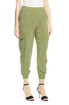 ALICE AND OLIVIA DEDE CARGO JOGGER PANTS,CC904068112