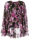 GIAMBATTISTA VALLI FLORAL PRINT BLOUSE