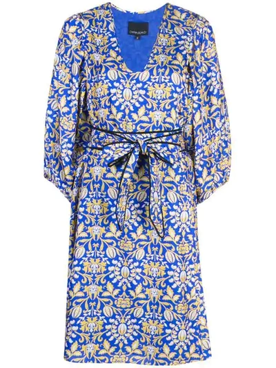 Cynthia Rowley Daley Aline Midi Dress - 蓝色 In Blue