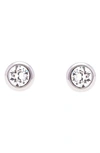 Ted Baker Sinaa Crystal Stud Earrings In Crystal/ Silver