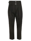 DOLCE & GABBANA BUCKLED FRONT TROUSERS,FTBJBT FUFGD N0000