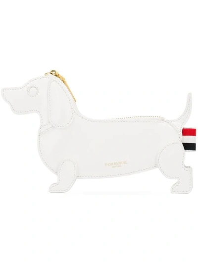 Thom Browne Hector Coin Holder In White