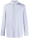 BARBA BARBA CLASSIC STRIPED SHIRT - BLUE