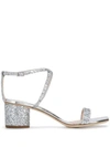 GIUSEPPE ZANOTTI TARA GLITTER SANDALS