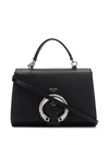 Jimmy Choo Madeline Top Handle Bag In Black